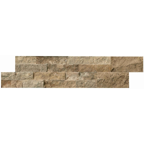 Msi Tuscany Scabas Splitface Ledger Panel SAMPLE Natural Travertine Wall Tile ZOR-PNL-0092-SAM - main